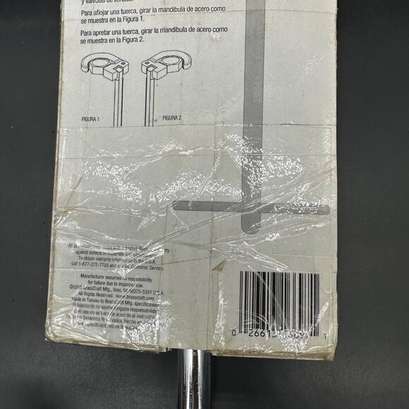 BrassCraft Basin Wrench T420 Long Arm Spring Loaded Jaw Tightening Faucet Nuts - Picture 7 of 8